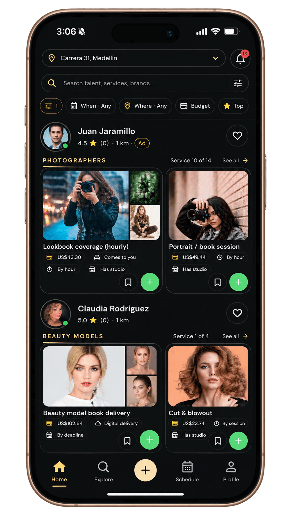 MUBA app